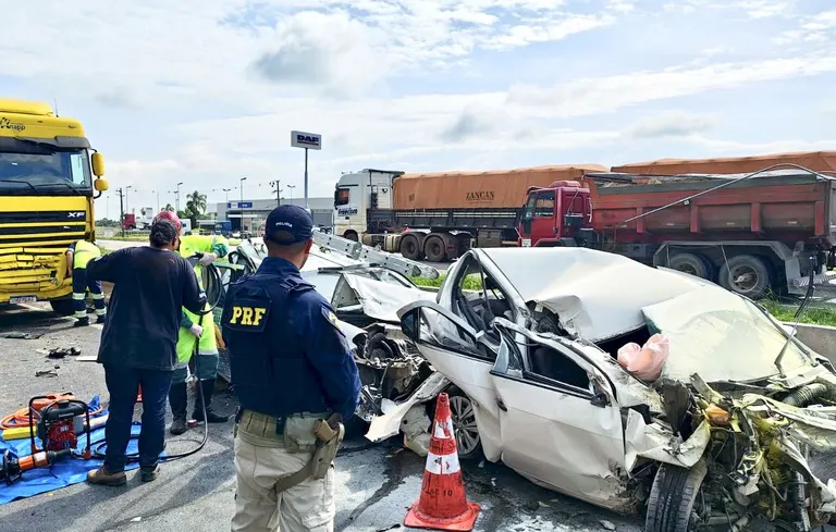 Mortes nas rodovias do Paraná sobem 14% em 2026: PRF alerta para cuidado