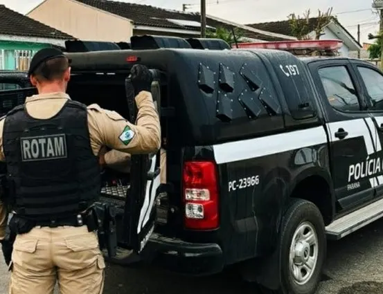 Idoso é agredido durante roubo em casa em Imbituva; suspeitos são presos horas depois