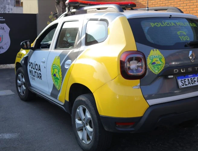 Motorista embriagado e sem CNH bate em viatura da ROTAM em Imbituva