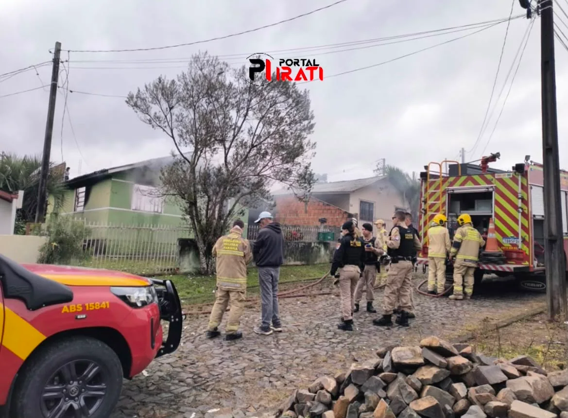 Idosa morre em incêndio que atingiu residência em Irati