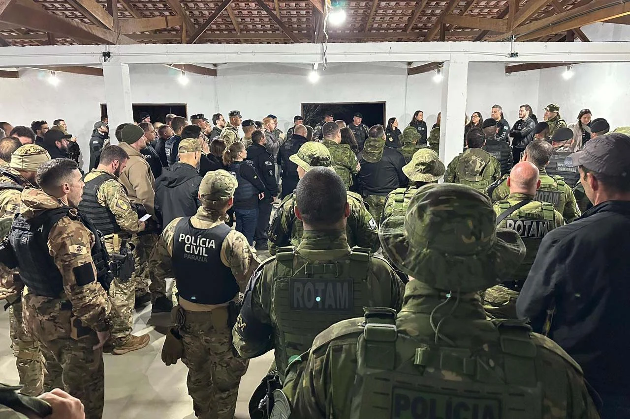 Com Imbituva e Guamiranga na lista, Polícia Civil cumpre nesta terça (16) 63 mandados contra grupo investigado por caça ilegal e tráfico de armas