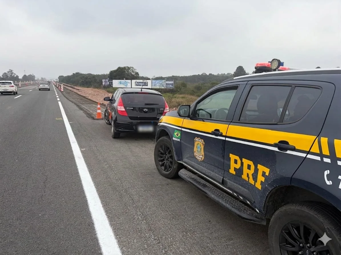 PRF recolhe carro com mais de R$ 20 mil em débitos no Paraná