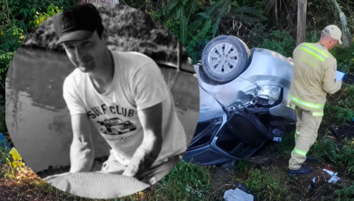 Sandro Obzut morre em acidente na BR-153 no dia em que completava aniversário