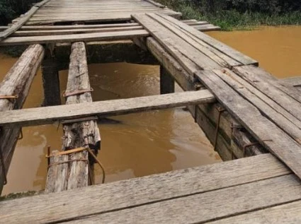 Nova ponte de R$ 3 milhões começa a ser construída entre Rio Azul e Rebouças