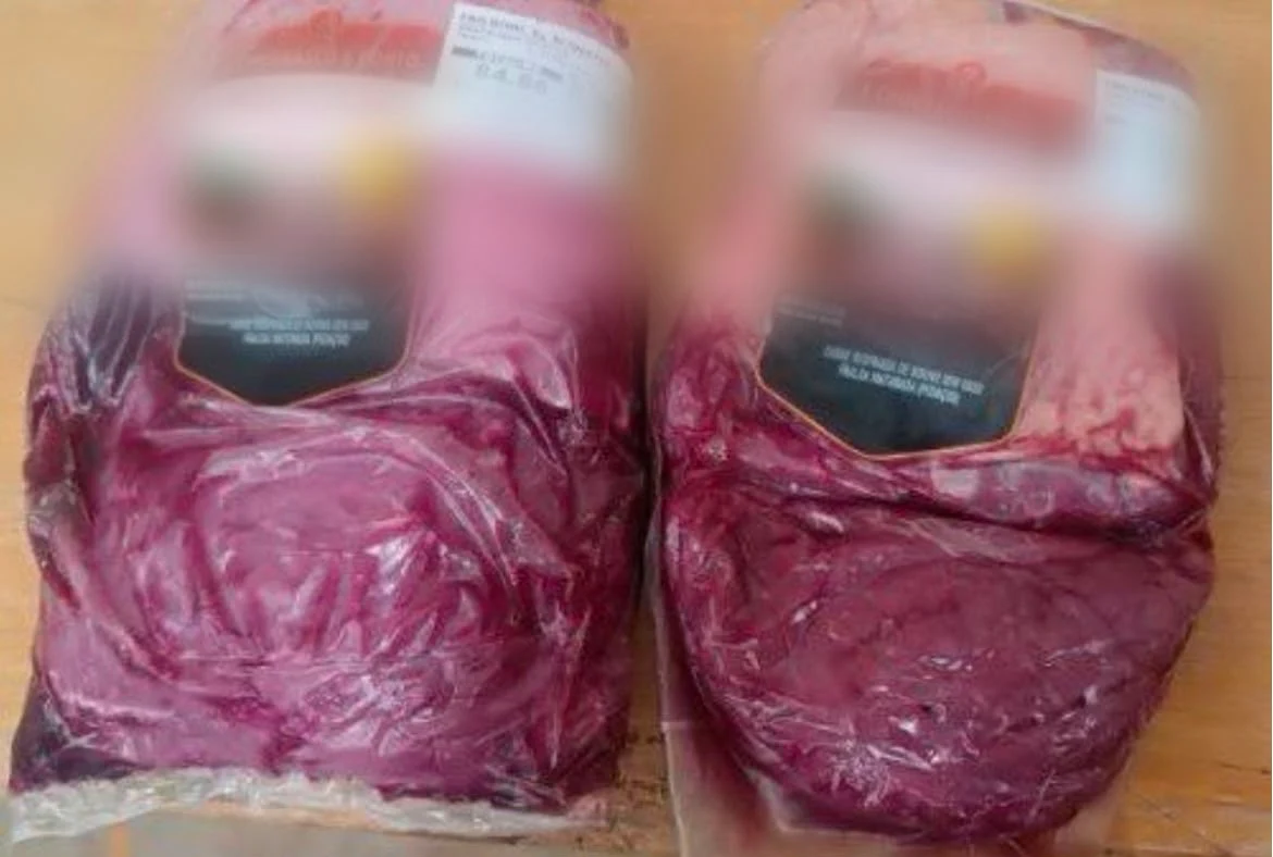 Homem com tornozeleira é detido em Irati com mais de R$ 500 em carnes furtadas