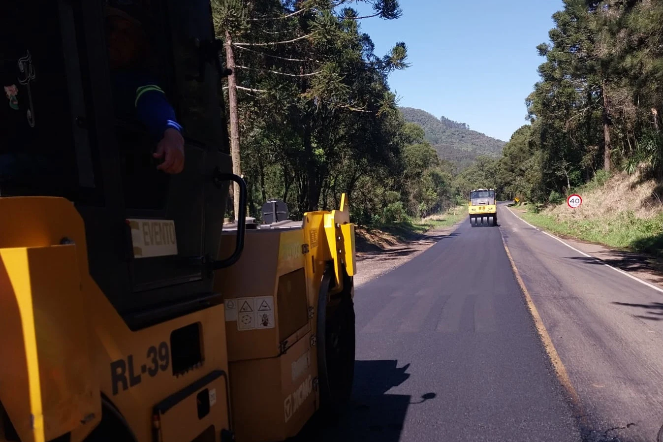 Rodovia entre Bituruna e General Carneiro tem sistema pare-e-siga