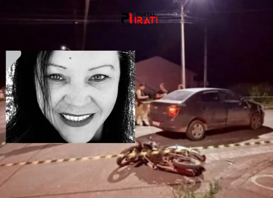 Motociclista de 57 anos morre após acidente no centro de Rebouças