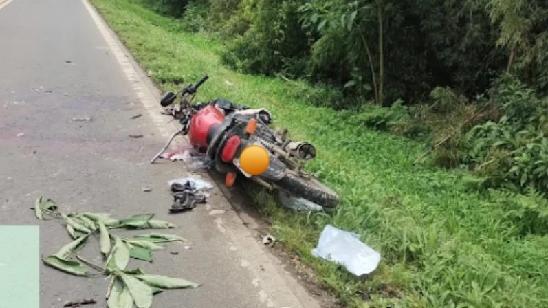 Motociclista morre após colisão frontal na PR-364 entre Inácio Martins e Irati