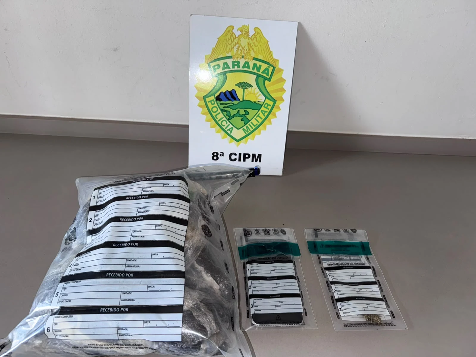 Homem diz que levaria droga de Foz do Iguaçu a Curitiba e acaba preso em Irati